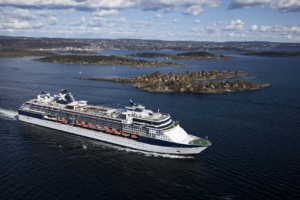 Celebrity Constellation, CS, Refurbishment, Aerial of exterior o