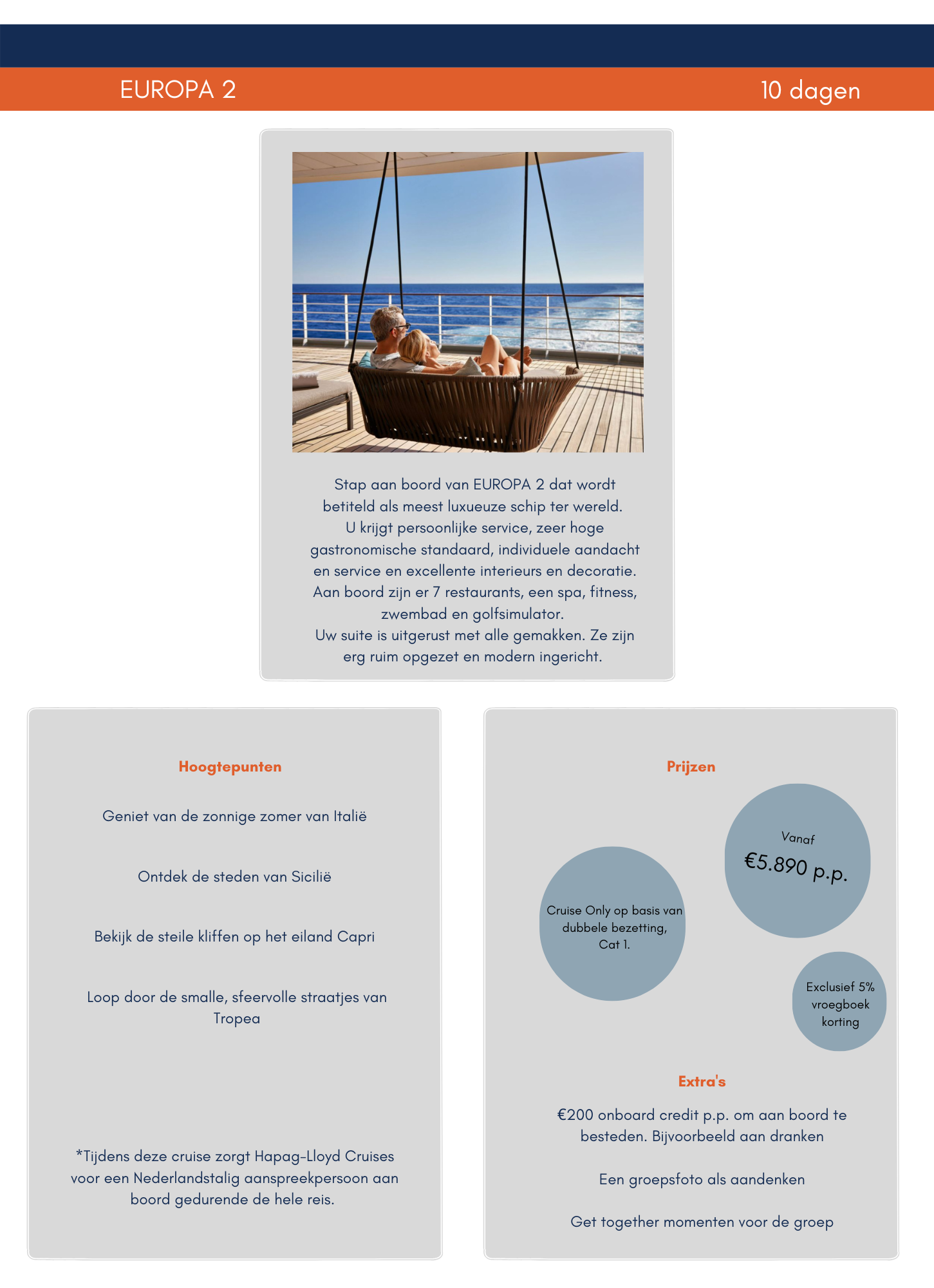 Europa 2 - Hapag Lloyd